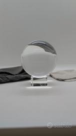 Sfera di cristallo per foto o elemento d'arredo
