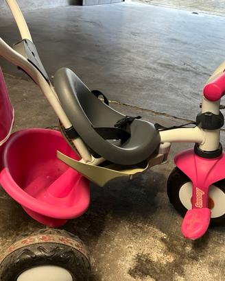 Bici Triciclo smoby rosa