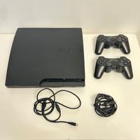 Console ps3 slim 320gb cech3004B+ 2 controller