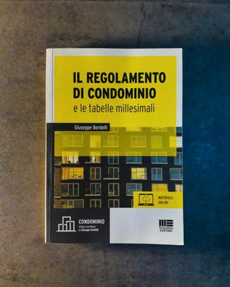 Il Regolamento di Condominio e tabelle millesimali