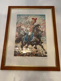 Litografia/serigrafia di Giovan Francesco Gonzaga