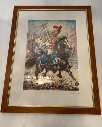 Litografia/serigrafia di Giovan Francesco Gonzaga