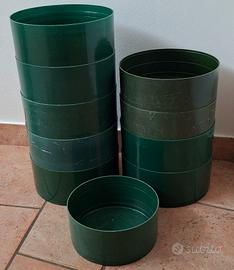 Set sottovasi plastica rigida 
