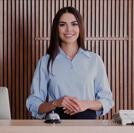 Segretaria front back office centralino accesso
