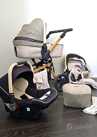 Trio Foppapedretti iWood telaio + 3 pezzi + borsa