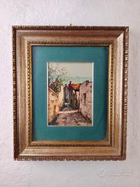 Dipinto Olio su Tavola, Ernesto Giupponi (Brescia)