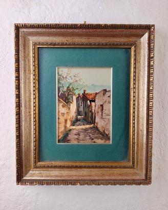 Dipinto Olio su Tavola, Ernesto Giupponi (Brescia)