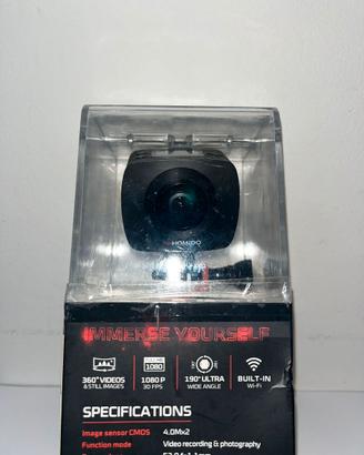 Fotocamera 360° HOMIDO nuova - mai usata