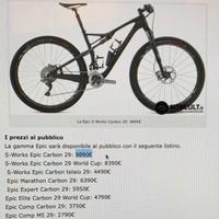  S-Works Epic full Carbon