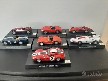LOTTO MODELLINI AUTO MASERATI 1/43