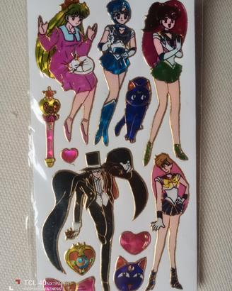 Stickers Sailor Moon vintage anni 90