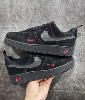 Sneakers Nike Air Force 1 in pelle, nere, taglia41