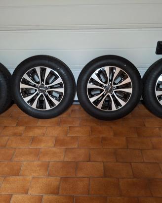 Cerchi in lega MSW da 16  con gomme