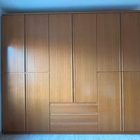 Armadio camera da letto - legno impiallacciato