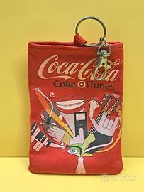 COCA-COLA Coke + iTunes portachiavi a sacchetto