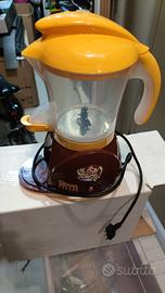 macchina pop corn, cioccolatiera e biscottiera