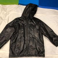 Giacca nera vera pelle Conbipel unisex