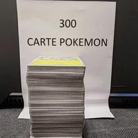Lotto 300 carte Pokémon originali tutte diverse