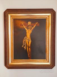 Quadro dipinto a olio molto vecchio