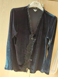 Pigiama Infiore di velluto nero