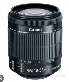 CANON EF 18 55 MM.  COME NUOVO VALUTO PROPOSTE