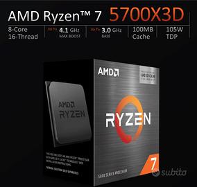 Processore ryzen 5700x3d