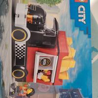 costruzione lego city furgone patatine 