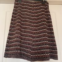 Gonnellone vintage in tweed gonna lunga