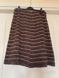 Gonnellone vintage in tweed gonna lunga