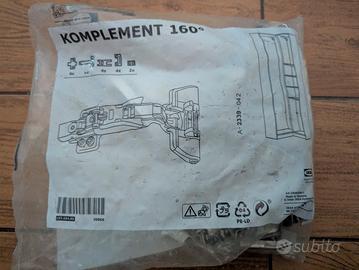 Cerniere armadio IKEA Komplement 160° x mob. ang.