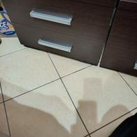 coppia comodini colore wenghe 