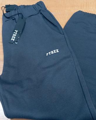 Pantalone tuta Pyrex grigio  tg XL