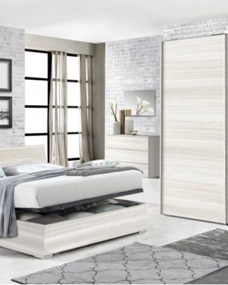 Letto matrimoniale+comò+armadio mondo convenienza