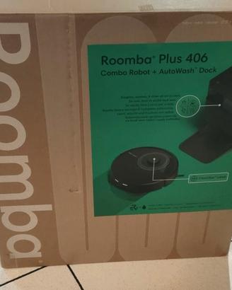 ROOMBA PLUS 406 Combo Robot + Autowash Dock