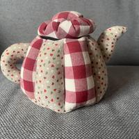 Teiera Decorativa in Stoffa – REALIZZATA A MANO