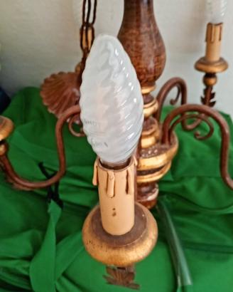lampadario vintage anni 50 