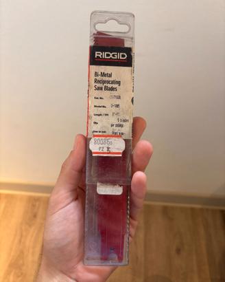 LAME PER SEGHETTO RIDGID