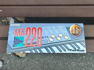 Tastiera Vintage Casio Tone Bank MA-220 NUOVA