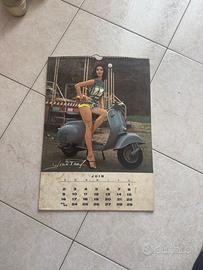Calendario vespa 1963