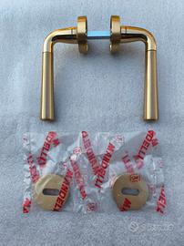 maniglia Mandelli oro lucido -satinato 