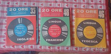 corsi in lingua con dischi vinile 33 giri