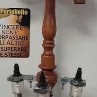 Codice: 265723 PORTA BOTTIGLIE IN LEGNO CON MAPPA