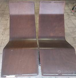 Sdraio ergonomiche in legno 