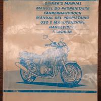 Manuale uso e manutenzione Suzuki GSX 750 Inazuma