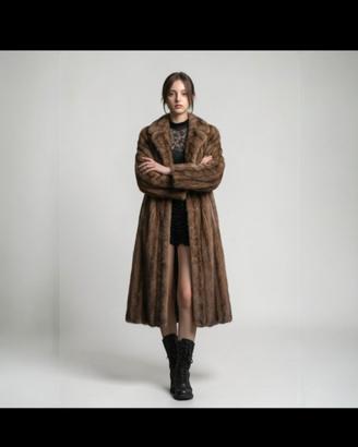 Pelliccia Visone Femmina marrone Pastello