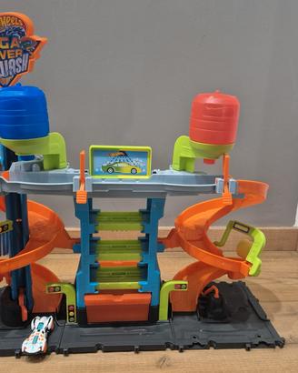 Mega Tower Hotwheels Car wash Autolavaggio 