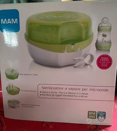 Sterilizzatore a vapore per microonde