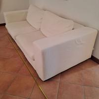 Divano 3 posti tessuto sfoderabile