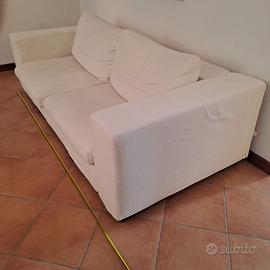 Divano 3 posti tessuto sfoderabile