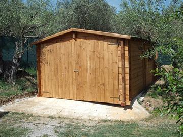 Garage box auto in legno